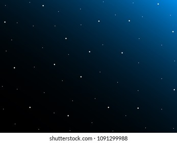 Magnificent design of the starry sky