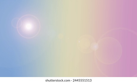 Magnificent and elegant lense flare gradient Texture Wallpaper background For Web and Mobile Applications, business infographic and social media, modern decoration, art illustration template design. 
