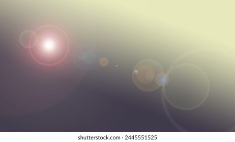 Prächtige und elegante Linse Flare Gradient Textur Bildschirmhintergrund Hintergrund Für Web und mobile Anwendungen, Business-Infografik und soziale Medien, moderne Dekoration, Kunst-Illustration Vorlage Design. 