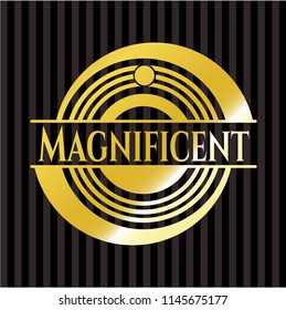 Magnificent gold emblem
