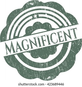 Magnificent grunge stamp