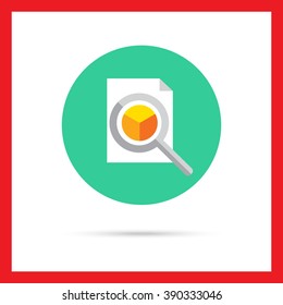Magnified on pie chart