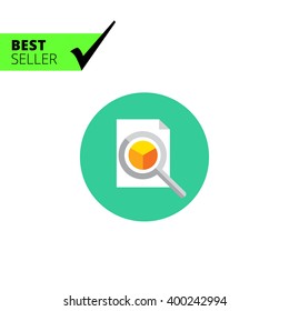 Magnified on pie chart