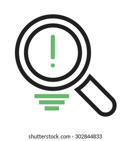 Magnifier, analysis, digital, find icon vector image. Can also be used for seo, digital marketing, technology. Suitable for use on web apps, mobile apps and print media.