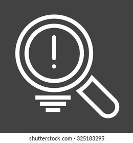 Magnifier, analysis, digital, find icon vector image. Can also be used for SEO, digital marketing, technology. Suitable for web apps, mobile apps and print media.