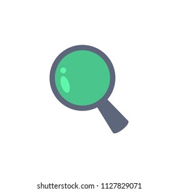magnifier colored icon. Element of school icon for mobile concept and web apps. Detailed magnifier icon can be used for web and mobile. Simple icon