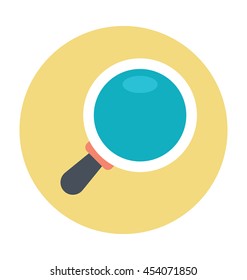 Magnifier Colored Vector Icon