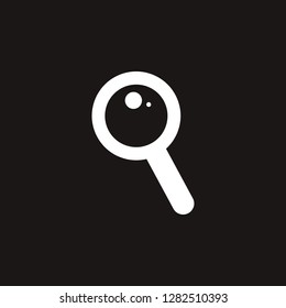 magnifier glass icon. magnifier glass vector design. sign design