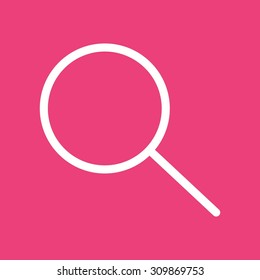 Magnifier, glass, magnifying icon vector image.Can also be used for art and designing. Suitable for mobile apps, web apps and print media.
