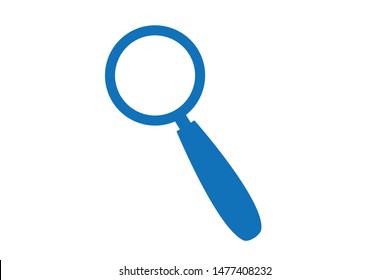 Magnifier Glass vector that means search or find something 