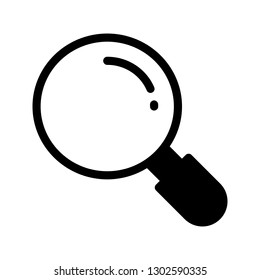 magnifier glyph icon