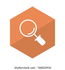 magnifier glyph icon