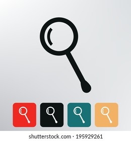 Magnifier icon. 