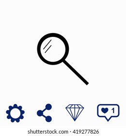 Magnifier icon.
