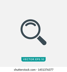 Magnifier Icon Design, Vector EPS10