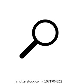 magnifier icon. Element of minimalistic icon for mobile concept and web apps. Signs and symbols collection icon for websites, web design, mobile app on white background