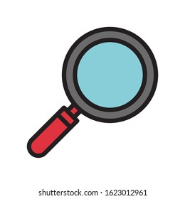 Magnifier Icon for Graphic Design Projects