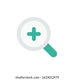 Magnifier Icon for Graphic Design Projects