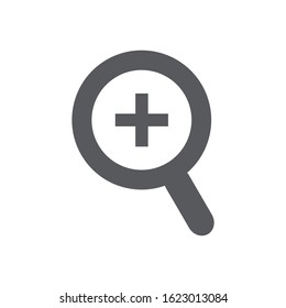Magnifier Icon for Graphic Design Projects