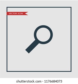 magnifier icon illustration vector
