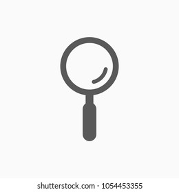 magnifier icon, magnifiers vector