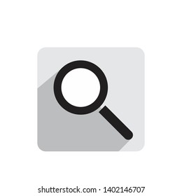 Magnifier Icon , searching vector on white background
