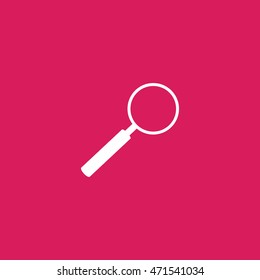 magnifier icon sign