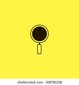 magnifier icon. magnifier sign