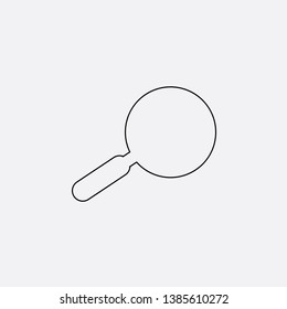 magnifier icon sign signifier vector