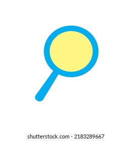 Magnifier icon symbol .Vector image