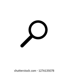 magnifier icon vector.  