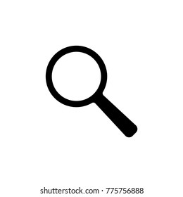 Magnifier Icon. Vector.