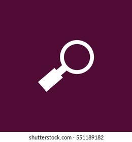 magnifier icon vector, can be used for web and mobile design