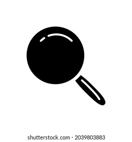 Ilustración de diseño vectorial de icono de ampliación