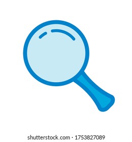 Magnifier icon vector design template