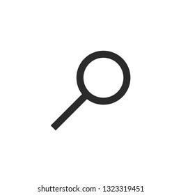 magnifier icon vector eps 10