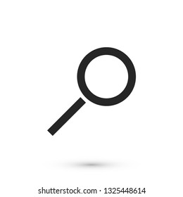 magnifier icon vector eps 10