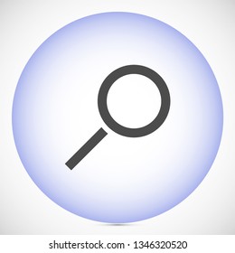 magnifier icon vector eps 10