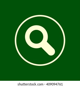 magnifier icon. vector eps10 icon

