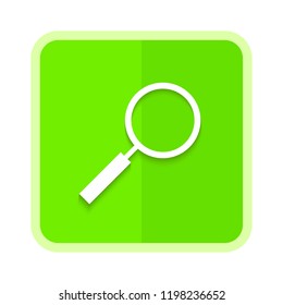 magnifier icon. vector illustration