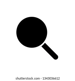 Magnifier icon, vector illustration. Flat design style. vector magnifier icon illustration isolated on white background, magnifier icon Eps10. magnifier icons graphic design vector symbols.