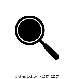 Magnifier icon, vector illustration. Flat design style. vector magnifier icon illustration isolated on White background, magnifier icon Eps10. magnifier icons graphic design vector symbols.