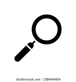 Magnifier Icon Vector Illustration Logo Template