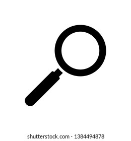 Magnifier Icon Vector Illustration Logo Template