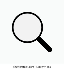 Magnifier Icon - Vector, Search Sign, Symbol to Find. Applied for Design, Presentation, Website or Apps Elements.