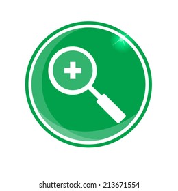 magnifier icon zoom in