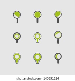 Magnifier icons