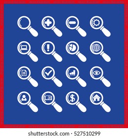 magnifier icons