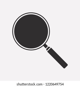 Magnifier icons. Concept of searching for web design or mobile app.