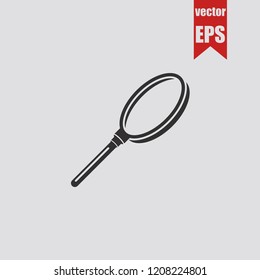 Magnifier icon.Vector illustration.